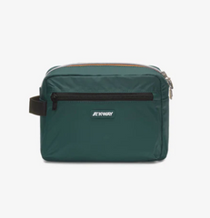 K-WAY K4127TW-XXK DEMU BEAUTY CASE GREEN PETROL