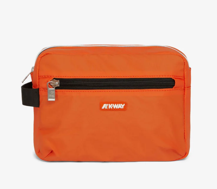K-WAY K4127TW-H48 DEMU BEAUTY CASE ORANGE RUST