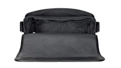 Borsa a tracolla Montblanc Sartorial Jet nera 116794