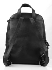 Lingua d'oca zaino in pelle martellata nero 181582.01