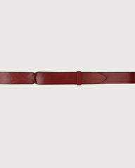 Orciani Cintura Nobuckle Bull In Cuoio Rosso NB0004BUL