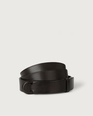 Orciani Cintura Nobuckle Bull In Cuoio Testa Di Moro NB0004BUL