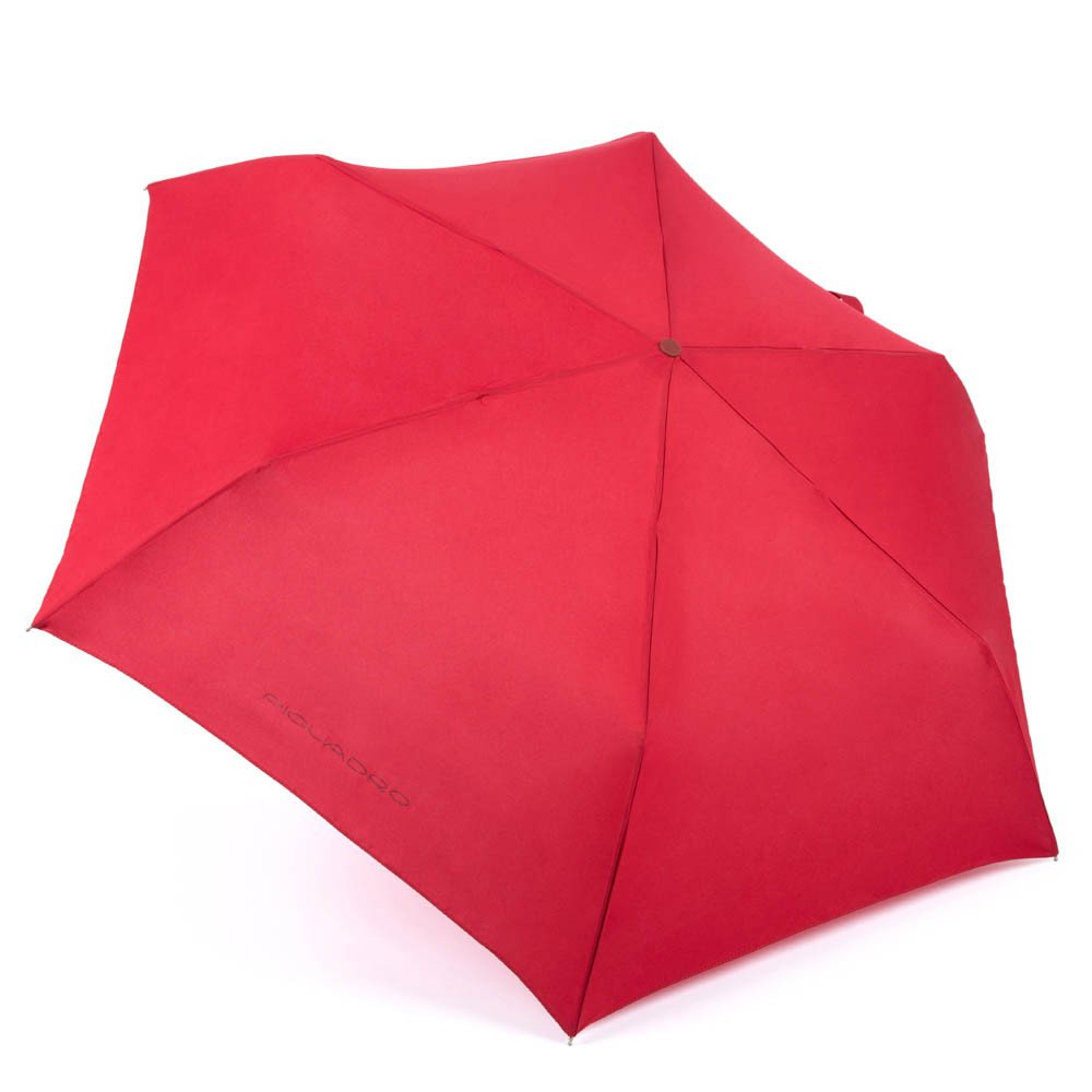Piquadro Ombrello Ultra Mini Manuale Sigaro In Alluminio Rosso OM3888OM4/R