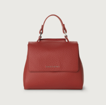 ORCIANI B02019SOF-TES BORSA A MANO SVEVA MINI SOFT B02019 TERRAROSSA