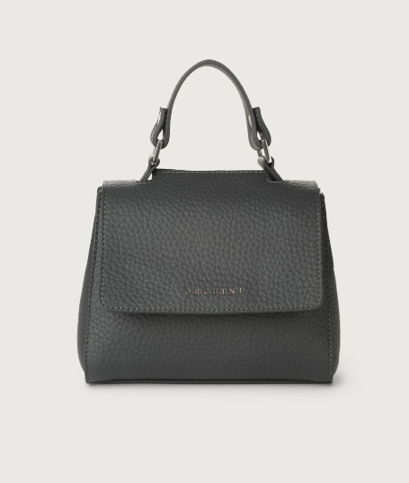 ORCIANI B02019SOF-PMB BORSA A MANO SVEVA MINI SOFT B02019 PIOMBO