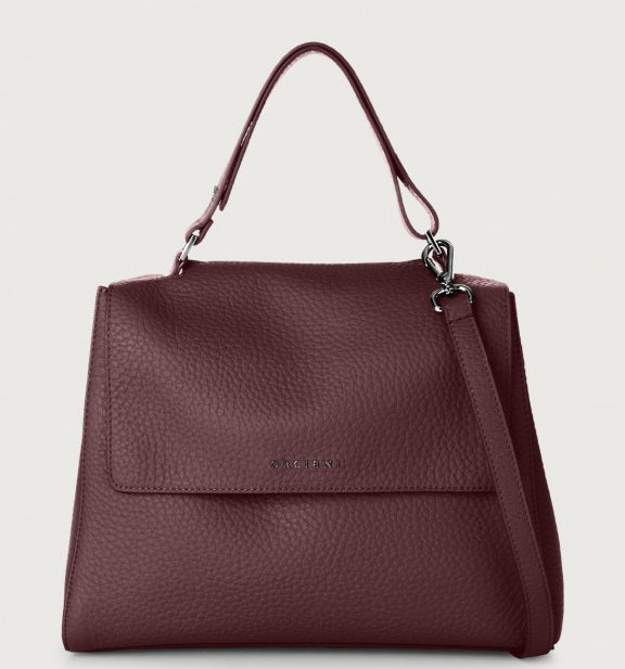 Borsa a spalla media Sveva Orciani bordeaux BT2006SOF-BRX