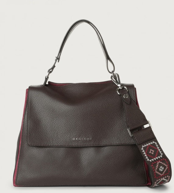Borsa a spalla media Sveva Orciani carminio BT2006WRM-CAR
