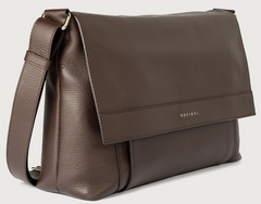 De Santis | Borsa Messenger Orciani Micron in pelle martellata P00733MIC – Eleganza e Funzionalità Made in Italy