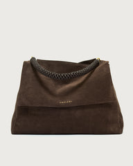 BORSA ORCIANI IN PELLE SVEVA XL B02185 PEACH + ORO TESTA DI MORO