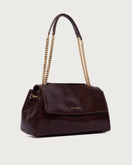 BORSA IN PELLE ORCIANI SVEVA LONGUETTE CON CATENA BC2159