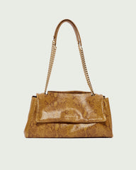 BORSA IN PELLE ORCIANI SVEVA LONGUETTE CON CATENA BC2159