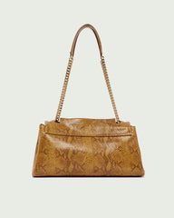 BORSA IN PELLE ORCIANI SVEVA LONGUETTE CON CATENA BC2159