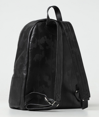 Zaino ORCIANI in Pelle Nera Camouflage – Eleganza e Funzionalità Premium