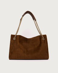 ORCIANI BORSA VENUS PEACH MIDI A SPALLA IN SUEDE