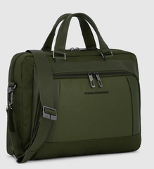 PIQUADRO CA6018W120/VE CARTELLA IN PELLE E TESSUTO 2 MANICI_PC14"