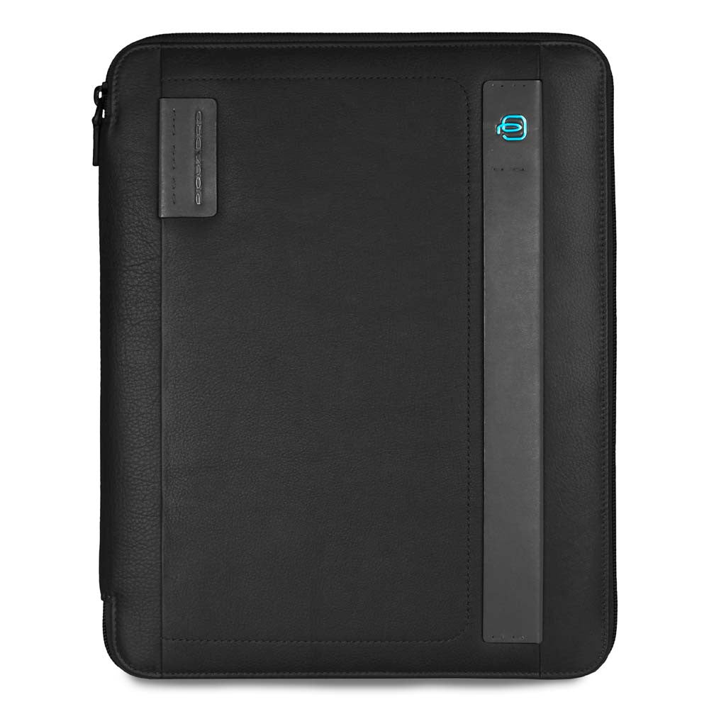 Piquadro Portablocco Sottile Formato A4 Con Chiusura A Zip Nero PB2830P15