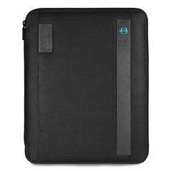 Piquadro Portablocco Sottile Formato A4 Con Chiusura A Zip Nero PB2830P15