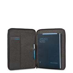 Piquadro Portablocco Sottile Formato A4 Con Chiusura A Zip Nero PB2830P15