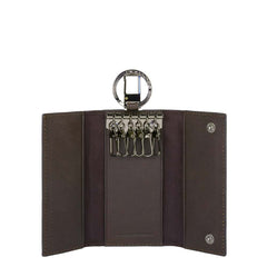 Piquadro Portachiavi Per Porta Blindata Con Moschettone Testa Di Moro PC1397B3/TM