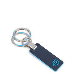 Piquadro Portachiavi Con Inserto In Pelle Blu Notte PC3755B2/BLU2