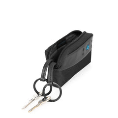 Piquadro Astuccio Portachiavi Con Due Anelle Chevron/nero PC4216P16