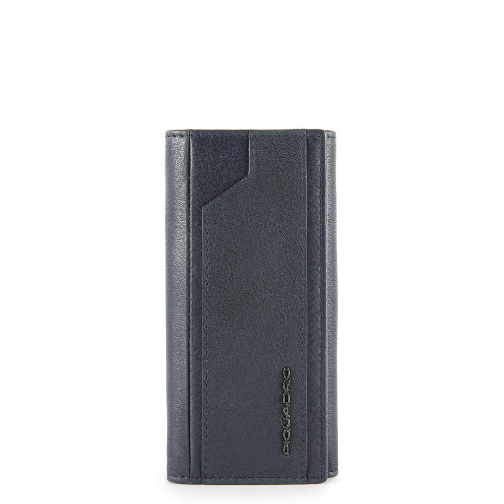 Portachiavi A Sei Ganci Blu Notte Piquadro PC4521S105/BLU