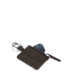 Piquadro Portachiavi Con Connequ E Tasca Laterale Testa Di Moro PC4821B3/TM