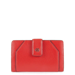 Piquadro Portafoglio Donna Con Portamonete Rosso Scarlatto PD1353MUR/R