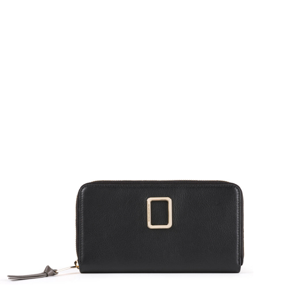 Portafoglio Donna a 4 Soffietti Nero Piquadro PD1515FMR/N
