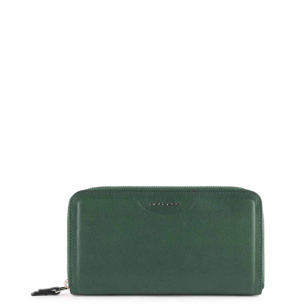 Piquadro Portafoglio Donna Verde Foresta PD1515W102R/VE