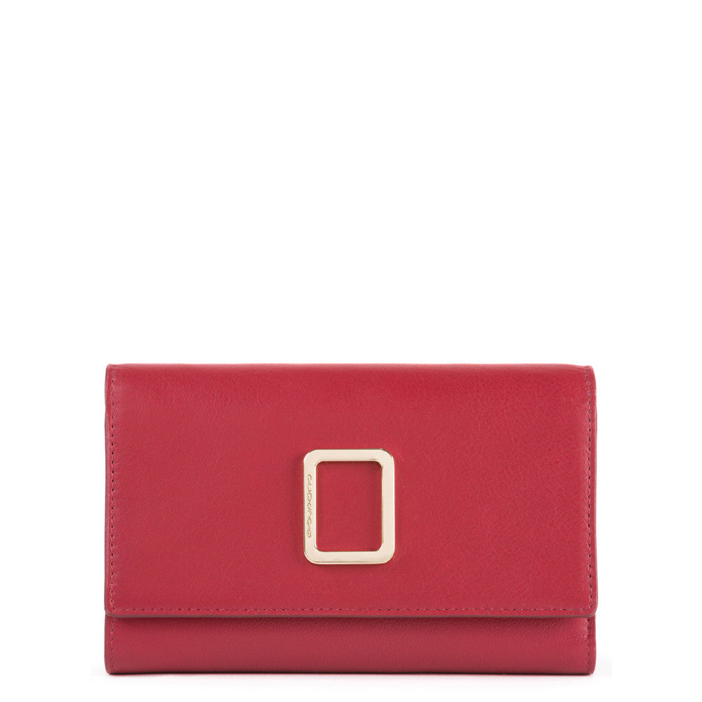Piquadro Portafoglio Donna Grande Rosso PD4152FMR/RO