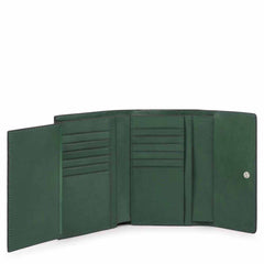 Piquadro Portafoglio Donna Verde Foresta PD4152W102R/VE