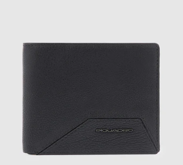 PIQUADRO PU4188W118R/N PORTAFOGLIO UOMO CON PORTAMONETE
