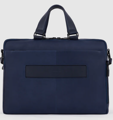 PIQUADRO CA5981W119/BLU CARTELLA 2 MANICI E 2 COMPARTI PC
