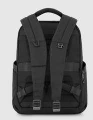 PIQUADRO CA6219W120/N ZAINO PC 14" IN PELLE E TESSUTO