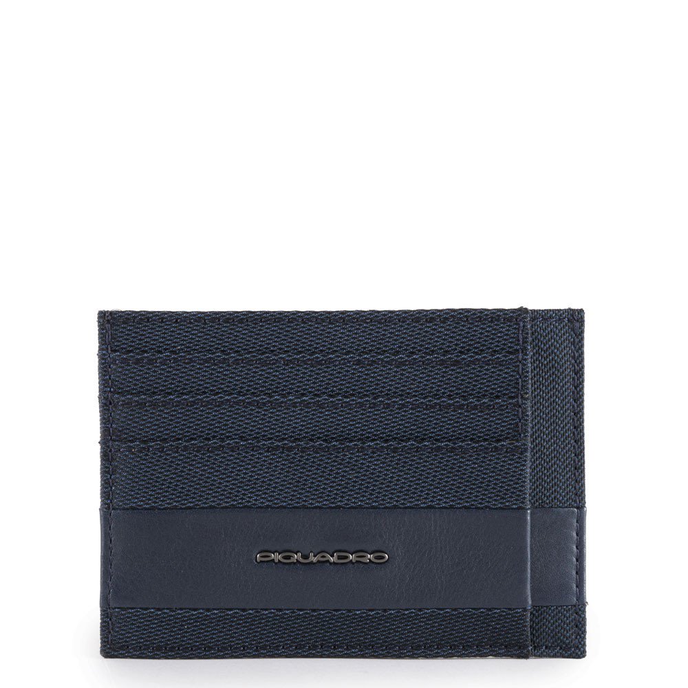 Piquadro Bustina Porta Carte Di Credito Tascabile Blu Notte PP2762S107/BLU