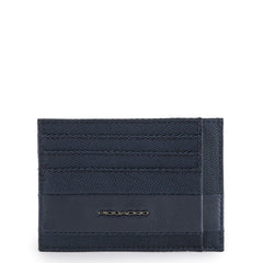 Piquadro Bustina Porta Carte Di Credito Tascabile Blu Notte PP2762S107/BLU