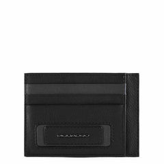 Piquadro Bustina Porta Carte Di Credito Tascabile Nero PP2762W103R/N