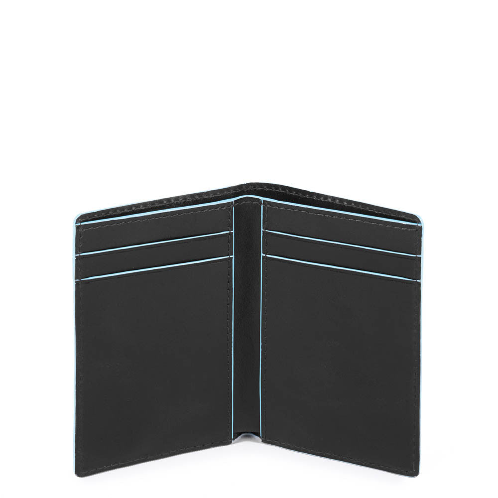 Piquadro porta carte di credito nero portafoglio PP4769B2R/N