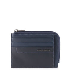 Bustina Porta Monetei E Carte Di Credito Piquadro Blu Ottanio PP4822S111R/BLU