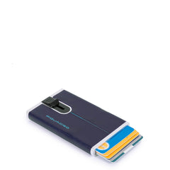 Piquadro Porta Carte Di Credito Con Sliding System Blu Notte PP4825B2R/BLU2