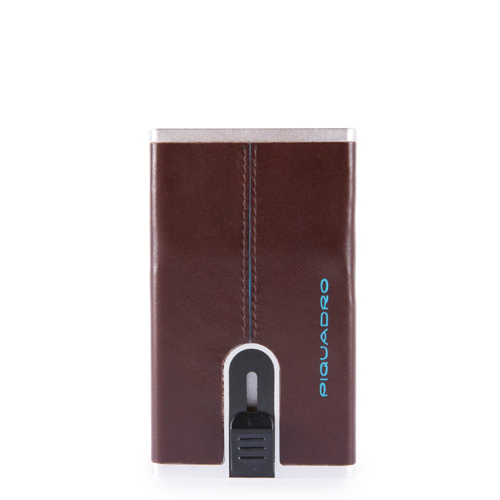 Porta Carte Di Credito Con Sliding System Mogano Piquadro PP4825B2R/MO