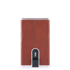 Piquadro Porta Carte Di Credito Con Sliding System Cuoio Tabacco PP4825B3R/CU