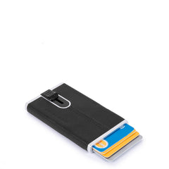 Piquadro Porta Carte Di Credito Con Sliding System Nero PP4825B3R/N