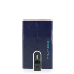 Compact Wallet Per Banconote E Carte Di Credito Blu Notte Piquadro PP4891B2R/BLU