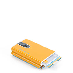 Compact Wallet Per Banconote E Carte Di Credito Giallo 8 Piquadro PP4891B2R/G8
