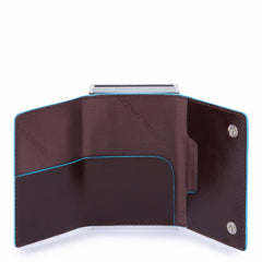 Compact Wallet Per Banconote E Carte Di Credito Mogano Piquadro PP4891B2R/MO