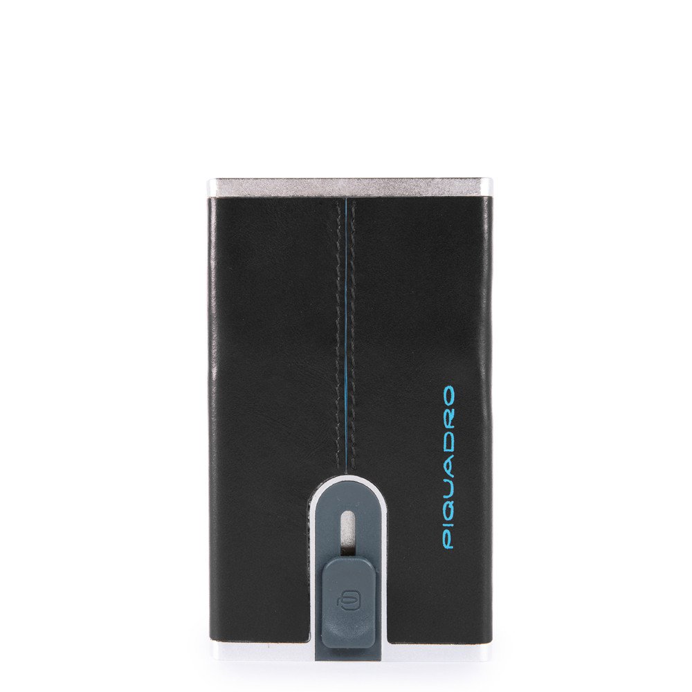 Compact Wallet Per Banconote E Carte Di Credito Nero Piquadro PP4891B2R/N