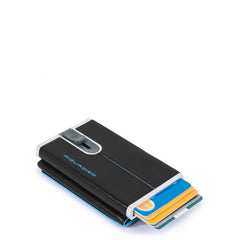 Compact Wallet Per Banconote E Carte Di Credito Nero Piquadro PP4891B2R/N