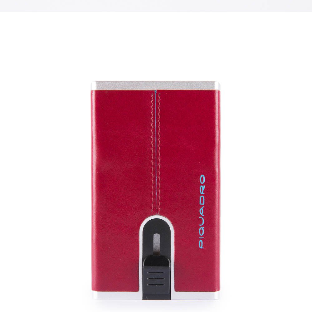 Compact Wallet Per Banconote E Carte Di Credito Rosso Piquadro PP4891B2R/R